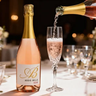 Addie Belle Sparkling Rosé - Image 5