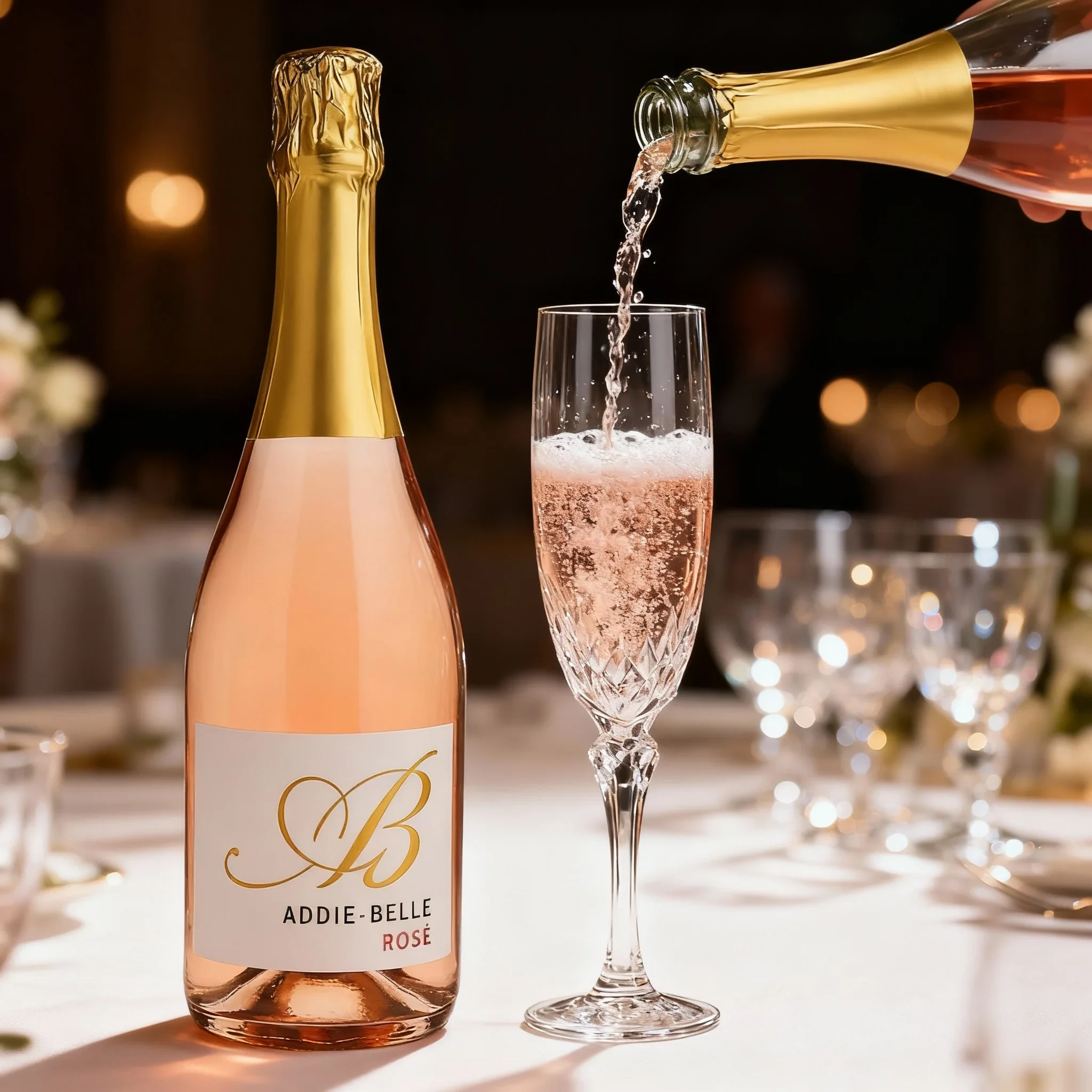 Addie Belle Sparkling Rosé - Image 5